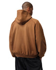 Jordan Flight Wings Men's Fleece Pullover Hoodie -Brown