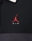 Jordan Brooklyn Men's Long-Sleeve Polo - Black Slate