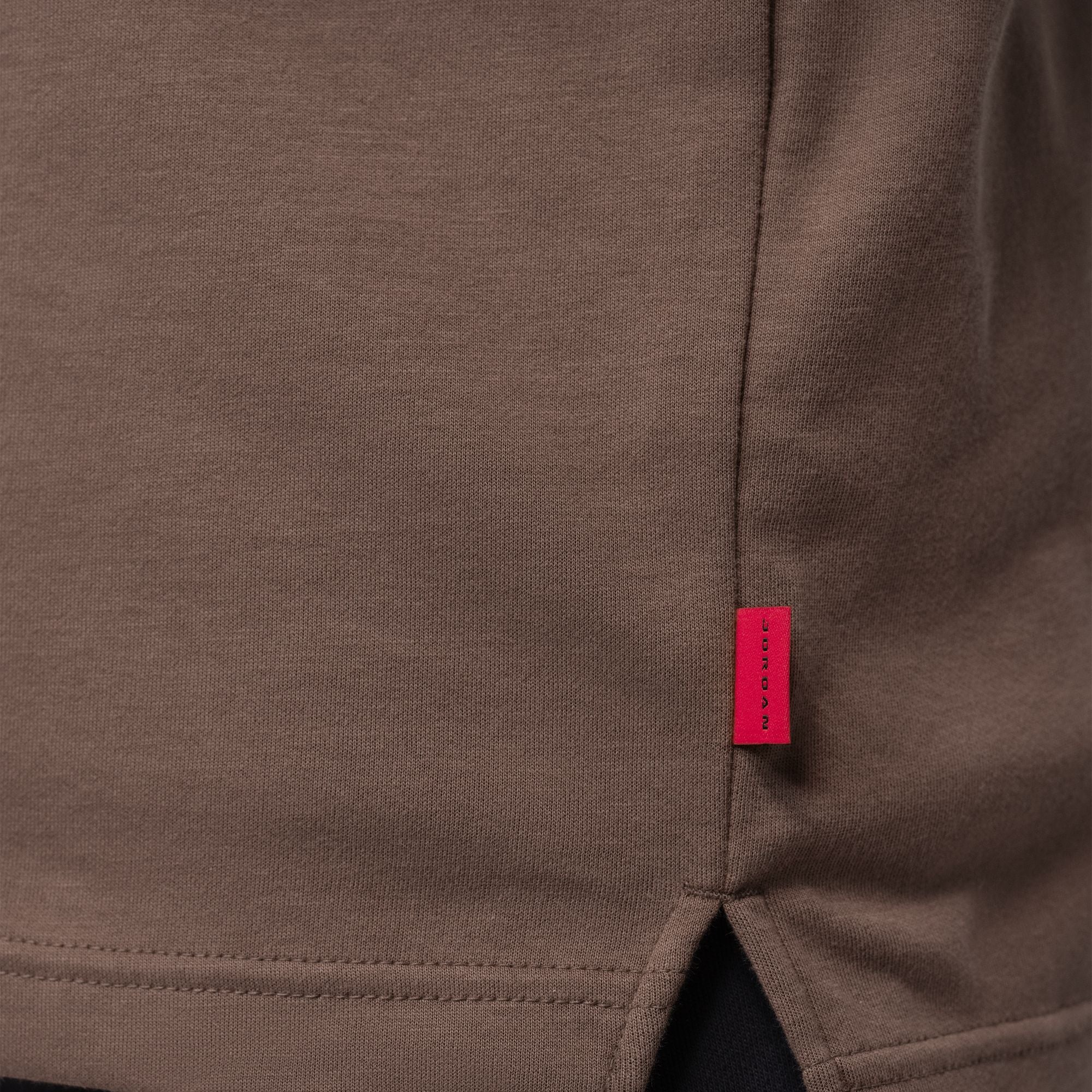 Jordan Brooklyn Men's Long-Sleeve Polo - Brown White