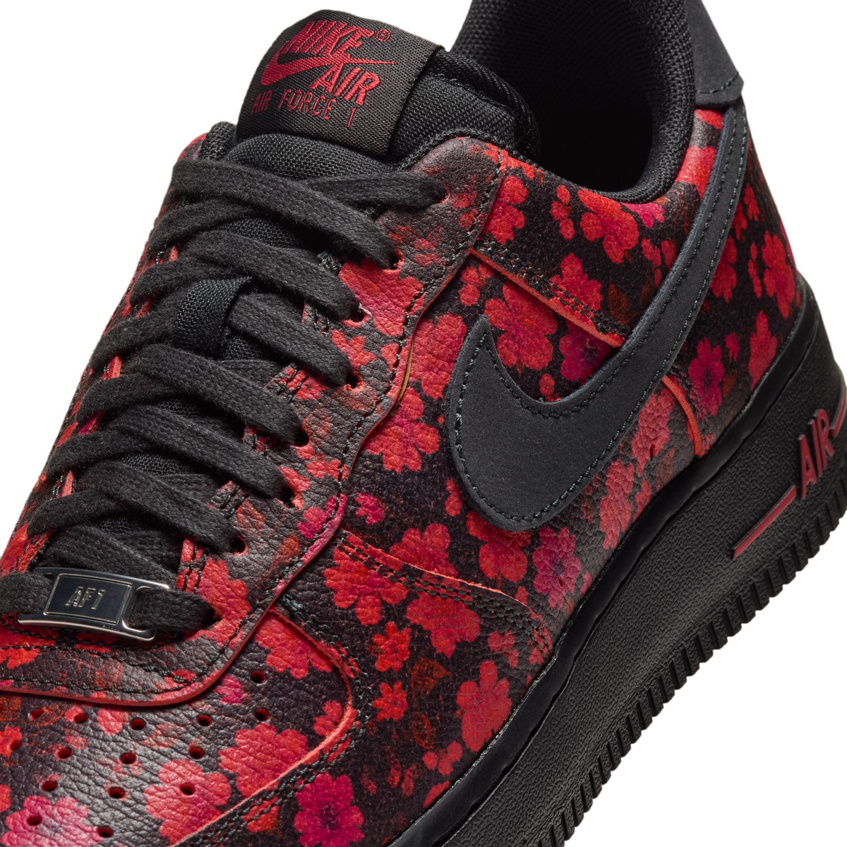 W AIR FORCE 1 '07 - RED FLORAL - 8/16 LAUNCH