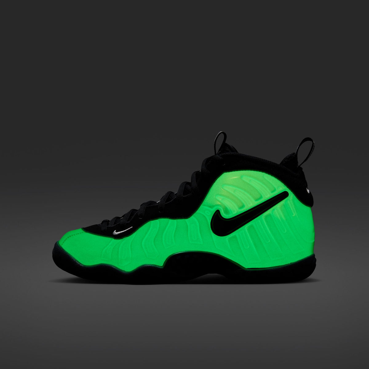 NIKE LITTLE POSITE PRO PRM2 (GS) - GLOW IN THE DARK - 10/16 LAUNCH