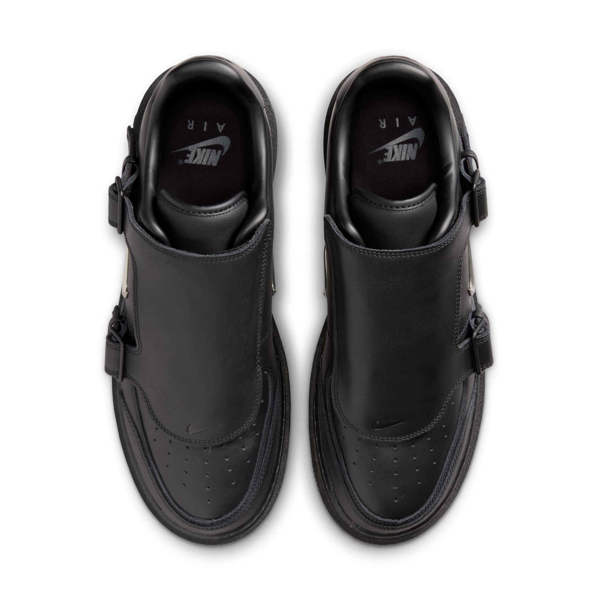 AIR FORCE 1 LUXE - BLACK METALLIC SILVER