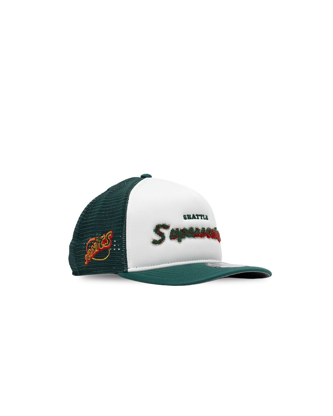 New Era 9Fifty A- Frame Snapback Trucker - Seattle Supersonics - Green