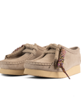 CLARKS WALLABEE - SAND SUEDE