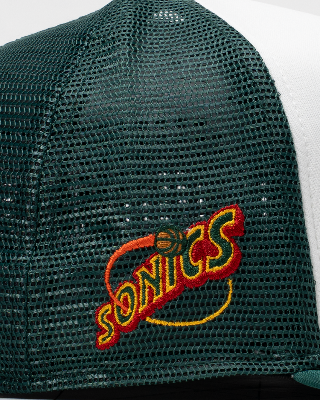 New Era 9Fifty A- Frame Snapback Trucker - Seattle Supersonics - Green