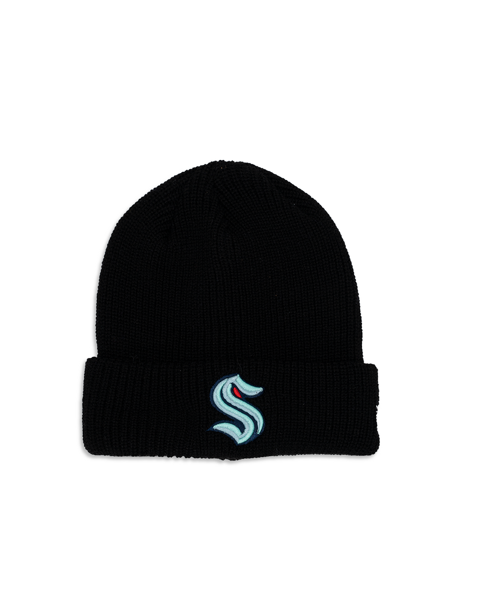 New Era - Seattle Kraken Knit Cuff Beanie - Black