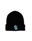 New Era - Seattle Kraken Knit Cuff Beanie - Black