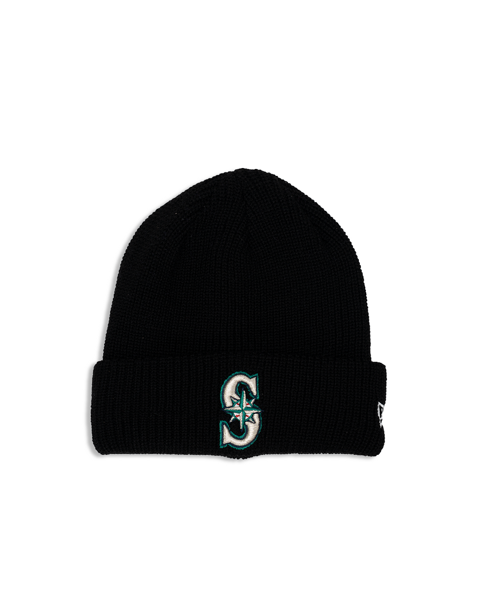New Era - Seattle Mariners Knit Cuff Beanie - Black