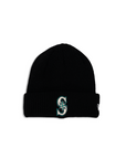 New Era - Seattle Mariners Knit Cuff Beanie - Black
