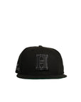 HOMETEAM New Era 59fifty Black on Black