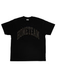 HOMETEAM Logo T Puff Print - Black on Black