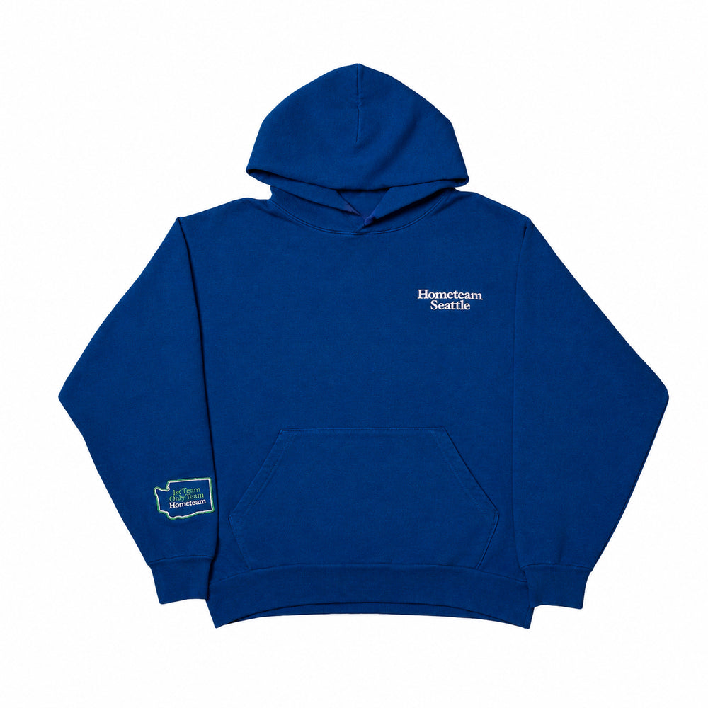 HOMETEAM BASIC HOODIE - ROYAL BLUE