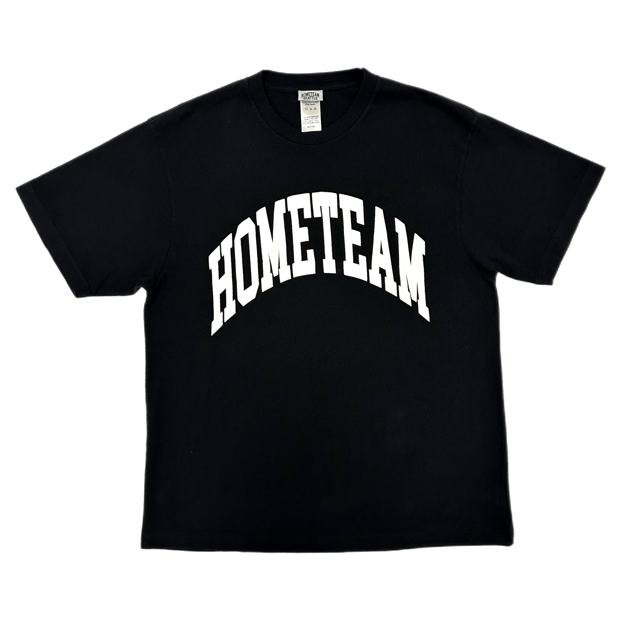 HOMETEAM Logo T Puff Print - Black