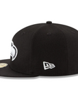SEATTLE SEAHAWKS 5FIFTY FITTED - BLACK AND WHITE