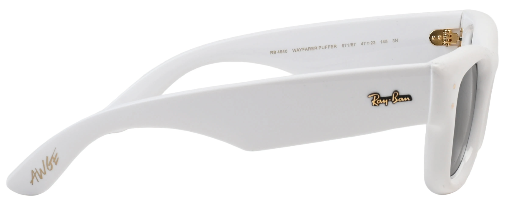 RAY-BAN - A$AP ROCKY COLLECTION - WAYFARER PUFFER - WHITE