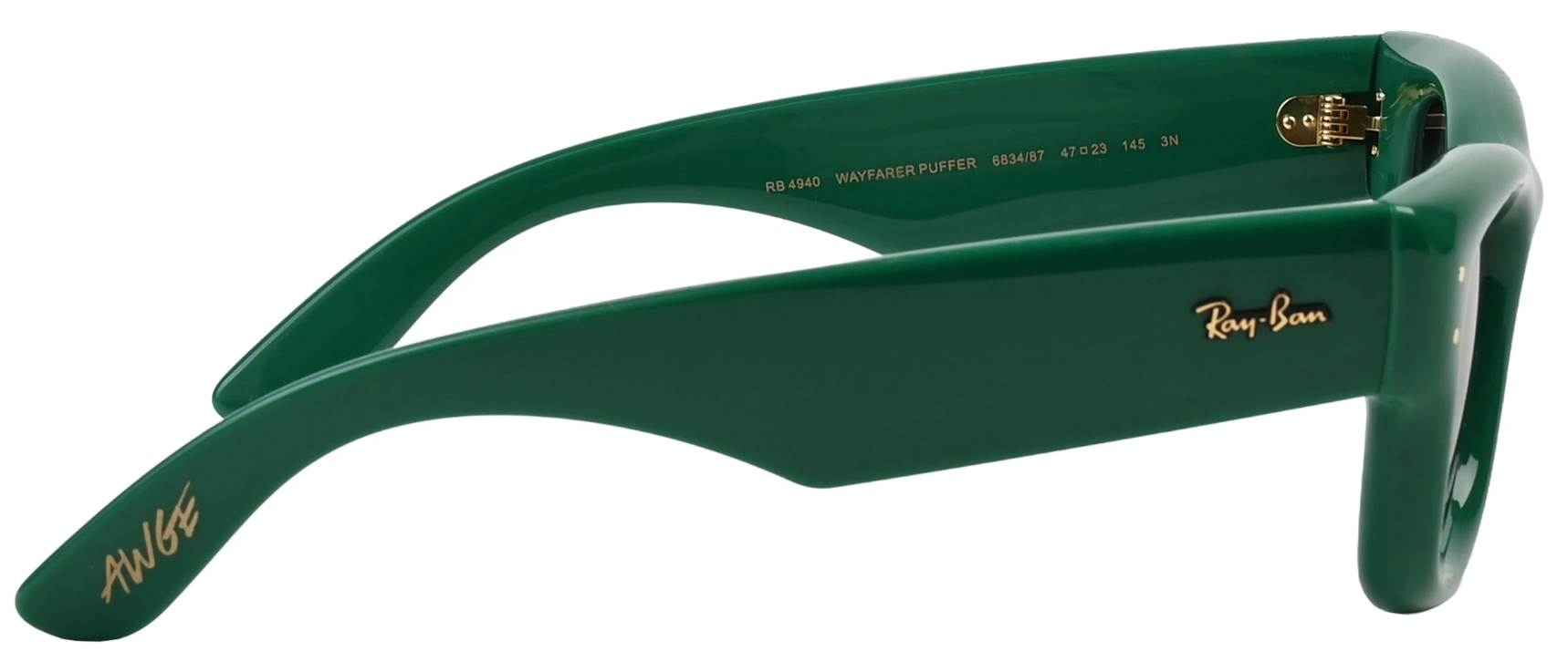 RAY-BAN - A$AP ROCKY COLLECTION - WAYFARER PUFFER - GREEN